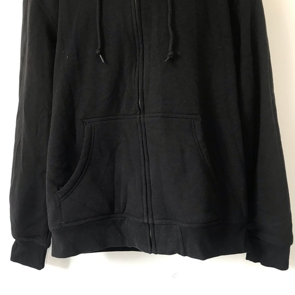 BC Clothing Men's Black Quilted Plush Lined Hoodie - Picture 6 of 16